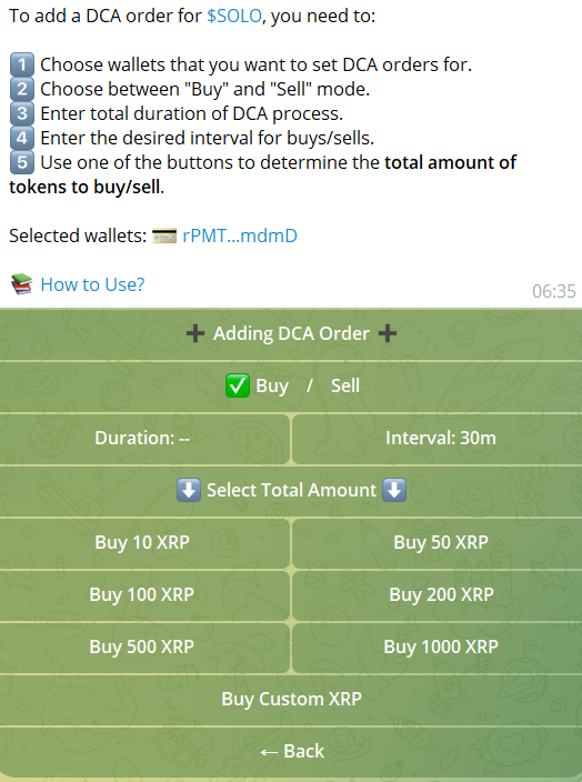 dca xrp bot