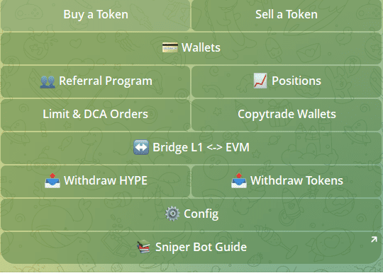 Лучшие Telegram снайпер боты hyperliquid