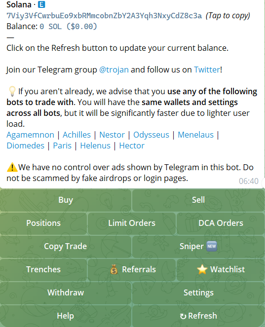 trojan sol tutorial