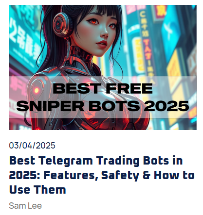 best telegram trading bots 2025 comparison