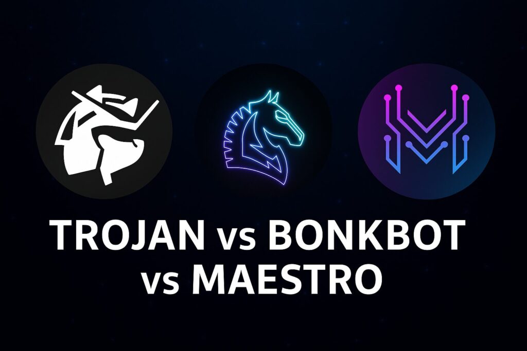 trojan vs bonkbot vs maestro
