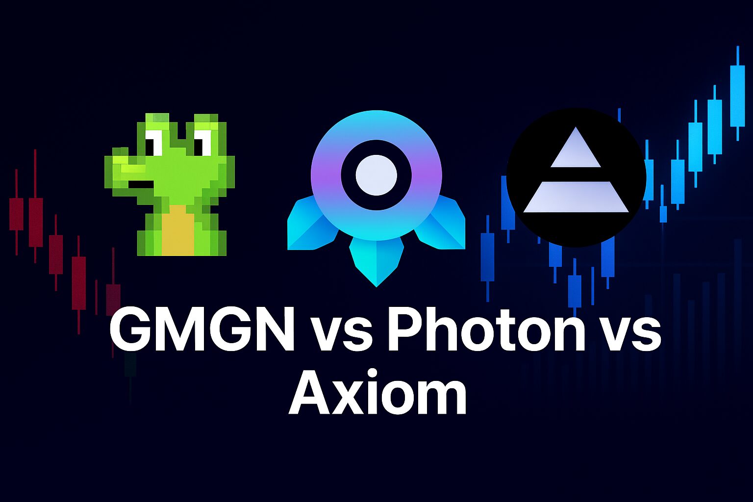 GMGN vs Photon vs Axiom: Speed, Fees, and Strategies for 2025
