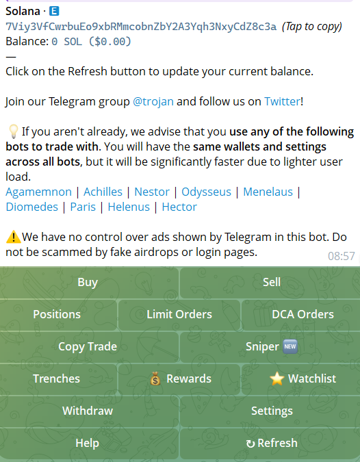 trojan bot vs maestro bot