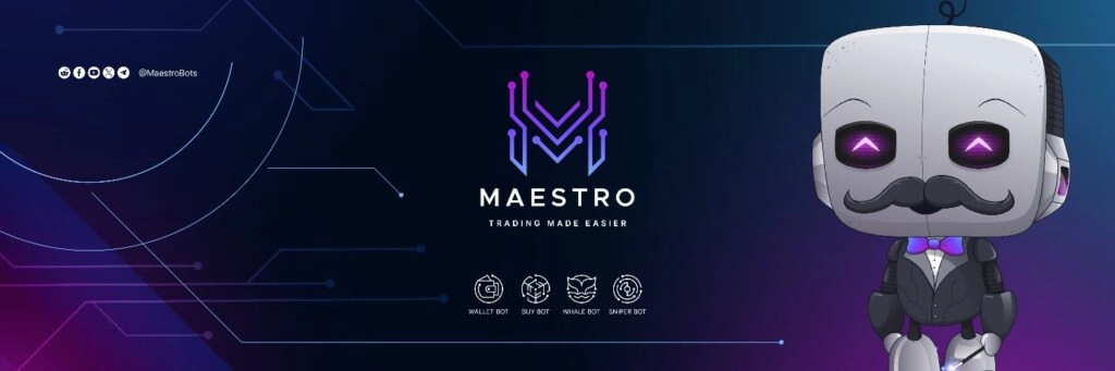 Maestro multi-chain Telegram sniper bot banner