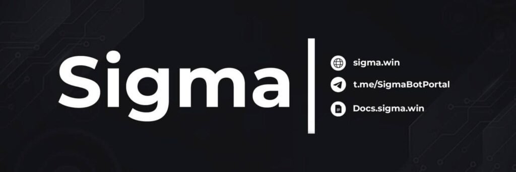 Sigma bot Binance Smart Chain trading banner