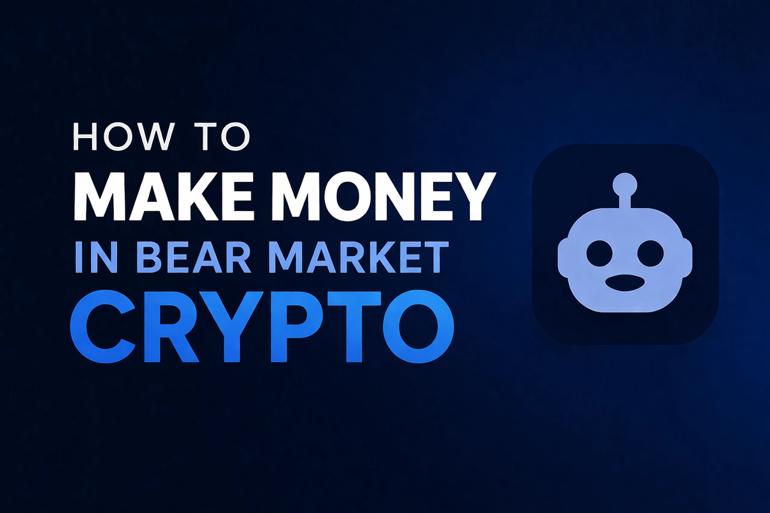 trading bots bear market